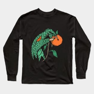 Adam Eve Snake Hand Long Sleeve T-Shirt